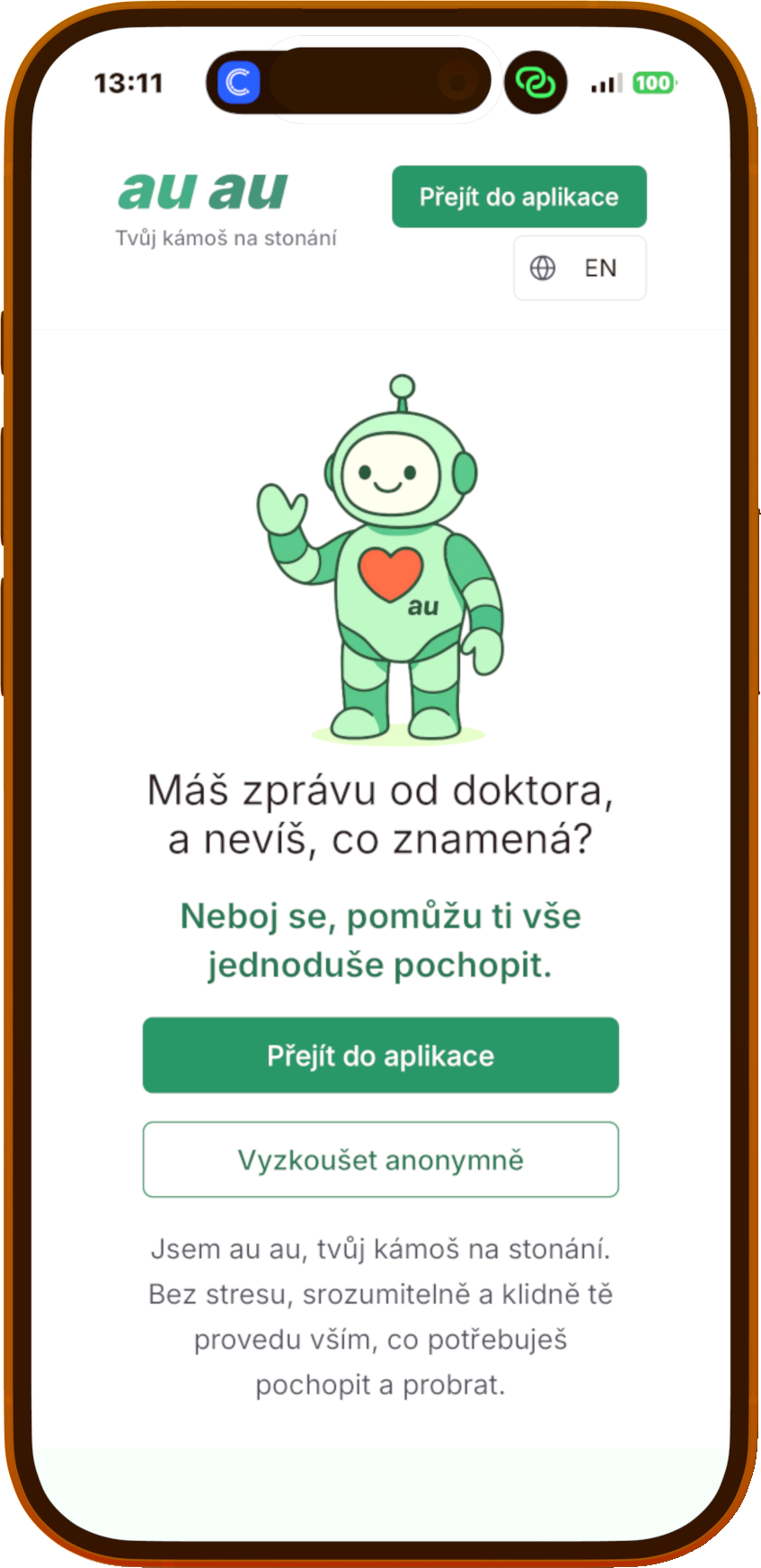 au au - Health & Wellness App